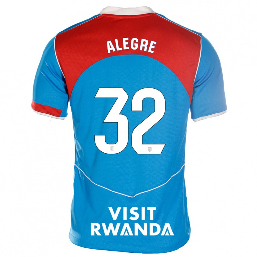 Danxen Damen Juan Alegre #32 Blau Weiß Ausweichtrikot Trikot 2025/26 T-Shirt Österreich