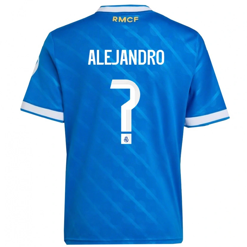 Danxen Damen Alejandro Hernández #0 Blau Weiß Ausweichtrikot Trikot 2025/26 T-Shirt Österreich