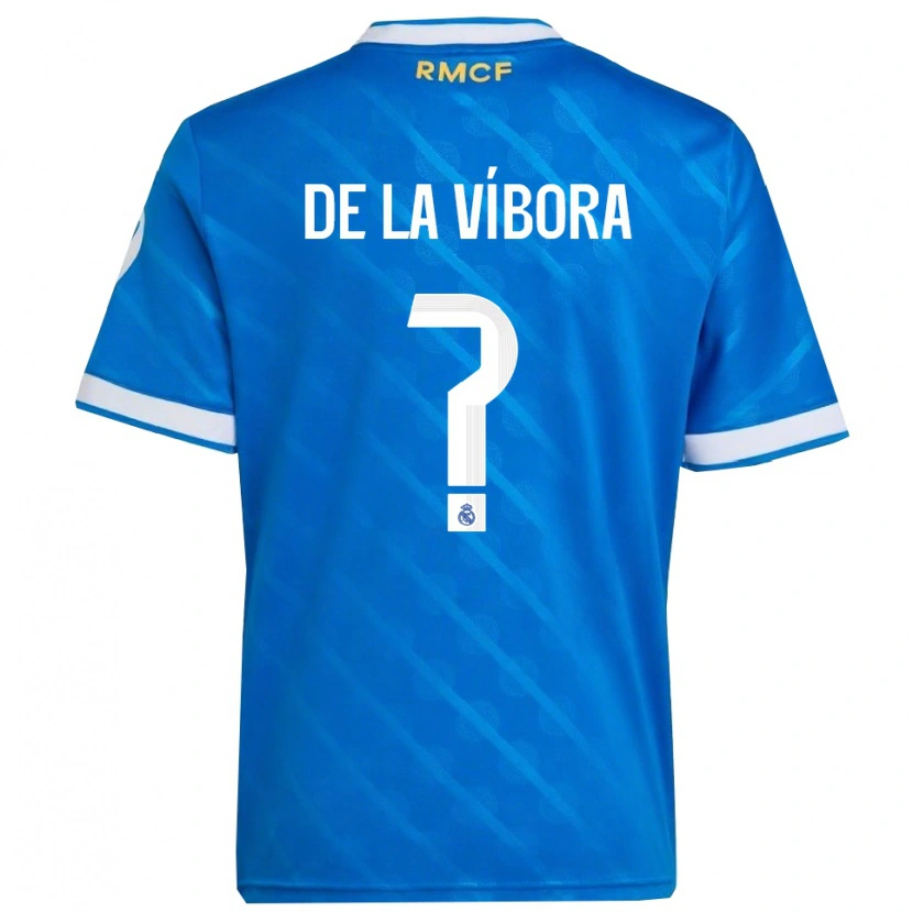 Danxen Damen David De La Víbora #0 Blau Weiß Ausweichtrikot Trikot 2025/26 T-Shirt Österreich