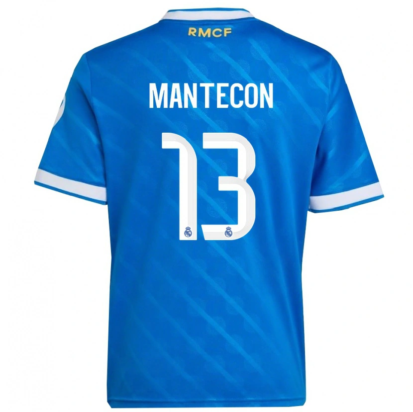 Danxen Damen Hugo Mantecón #13 Blau Weiß Ausweichtrikot Trikot 2025/26 T-Shirt Österreich