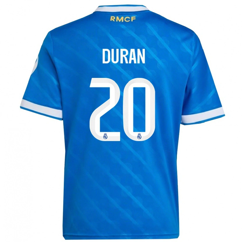 Danxen Damen Pol Duran #20 Blau Weiß Ausweichtrikot Trikot 2025/26 T-Shirt Österreich