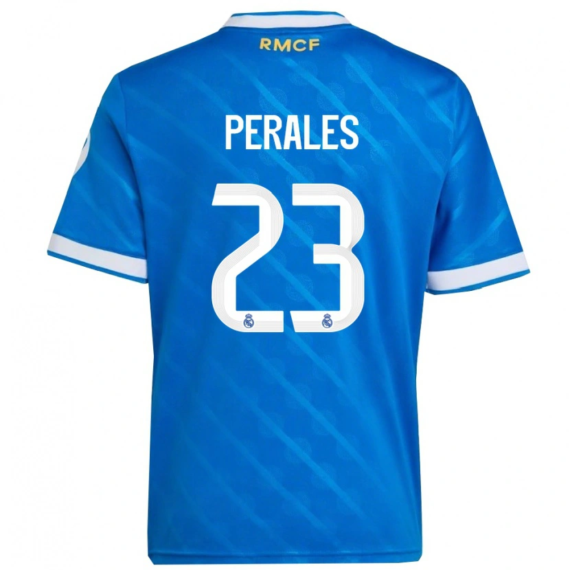 Danxen Damen Miguel Perales #23 Blau Weiß Ausweichtrikot Trikot 2025/26 T-Shirt Österreich