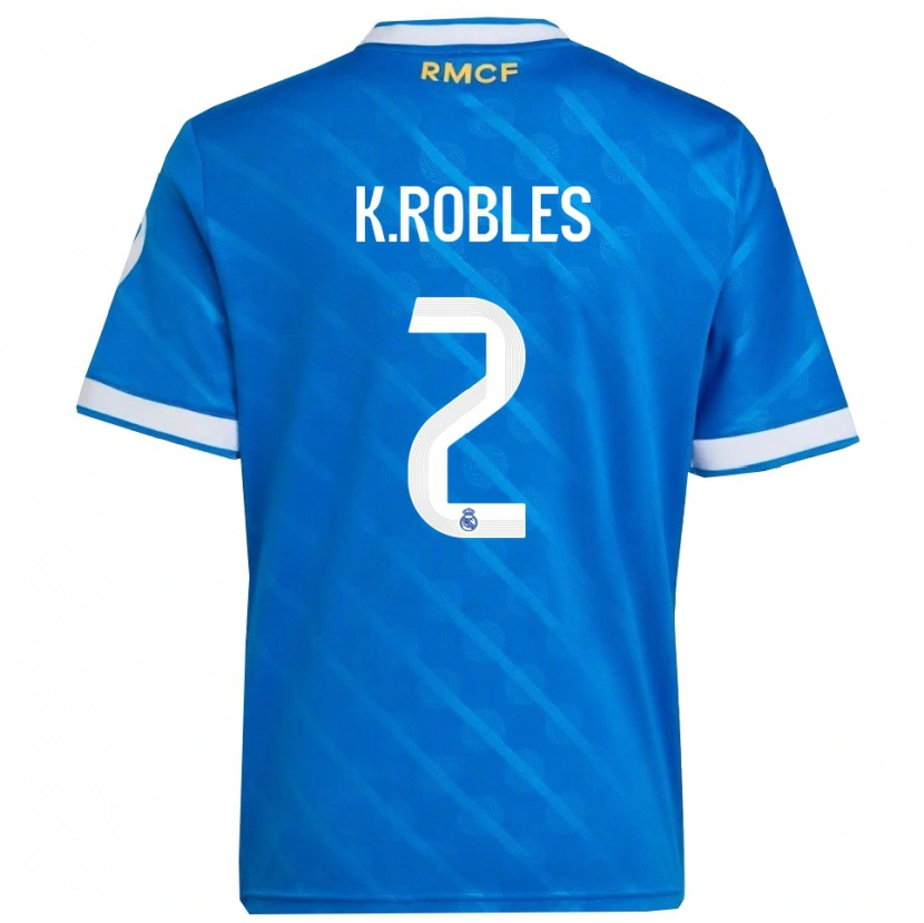Danxen Damen Kenti Robles #2 Blau Weiß Ausweichtrikot Trikot 2025/26 T-Shirt Österreich