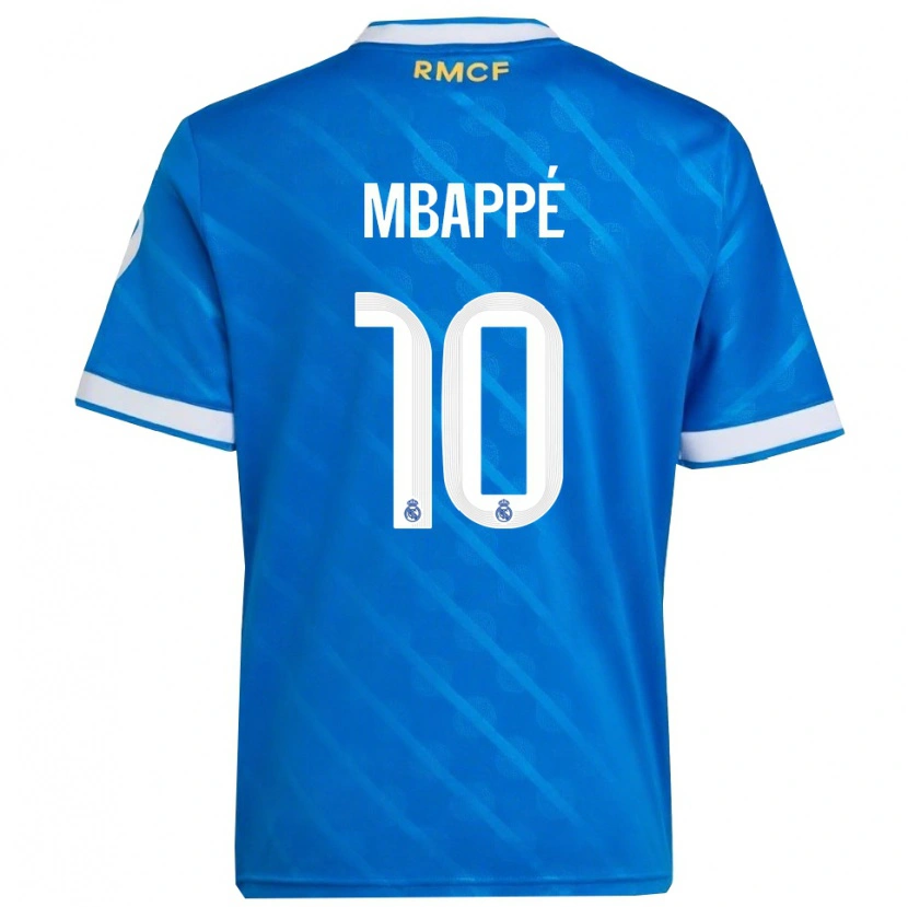 Danxen Damen Kylian Mbappé #10 Blau Weiß Ausweichtrikot Trikot 2025/26 T-Shirt Österreich