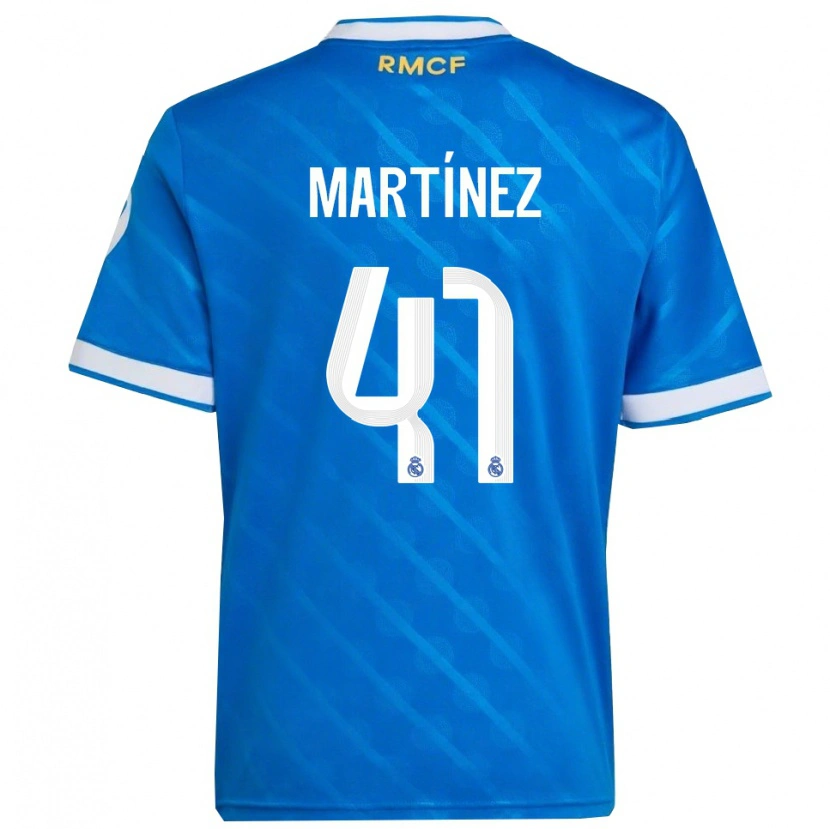 Danxen Damen Joan Martínez #41 Blau Weiß Ausweichtrikot Trikot 2025/26 T-Shirt Österreich