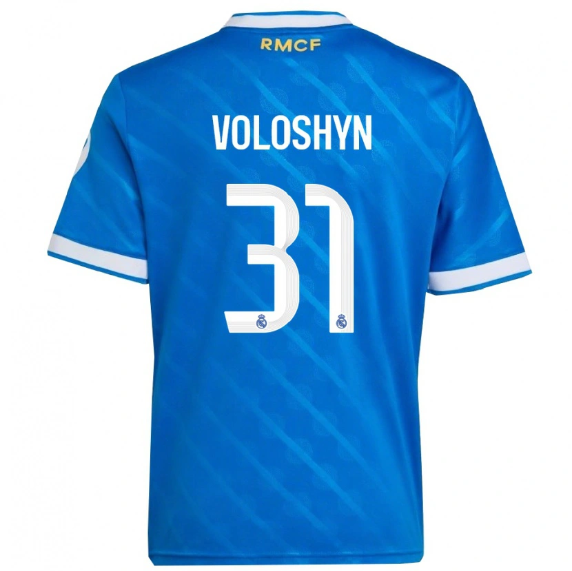 Danxen Damen Ilya Voloshyn #31 Blau Weiß Ausweichtrikot Trikot 2025/26 T-Shirt Österreich