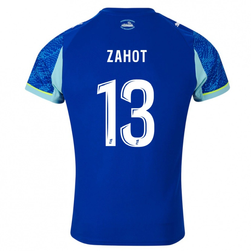 Danxen Damen Sarah Zahot #13 Himmelblau Weiß Ausweichtrikot Trikot 2025/26 T-Shirt Österreich