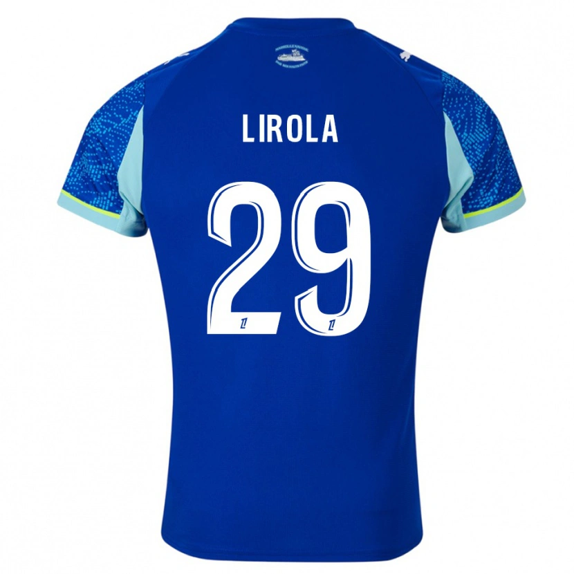 Danxen Damen Pol Lirola #29 Himmelblau Weiß Ausweichtrikot Trikot 2025/26 T-Shirt Österreich