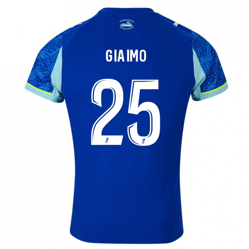 Danxen Damen Carla Giaimo #25 Himmelblau Weiß Ausweichtrikot Trikot 2025/26 T-Shirt Österreich