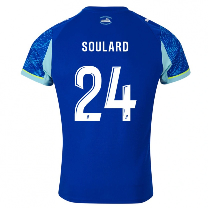 Danxen Damen Amandine Soulard #24 Himmelblau Weiß Ausweichtrikot Trikot 2025/26 T-Shirt Österreich