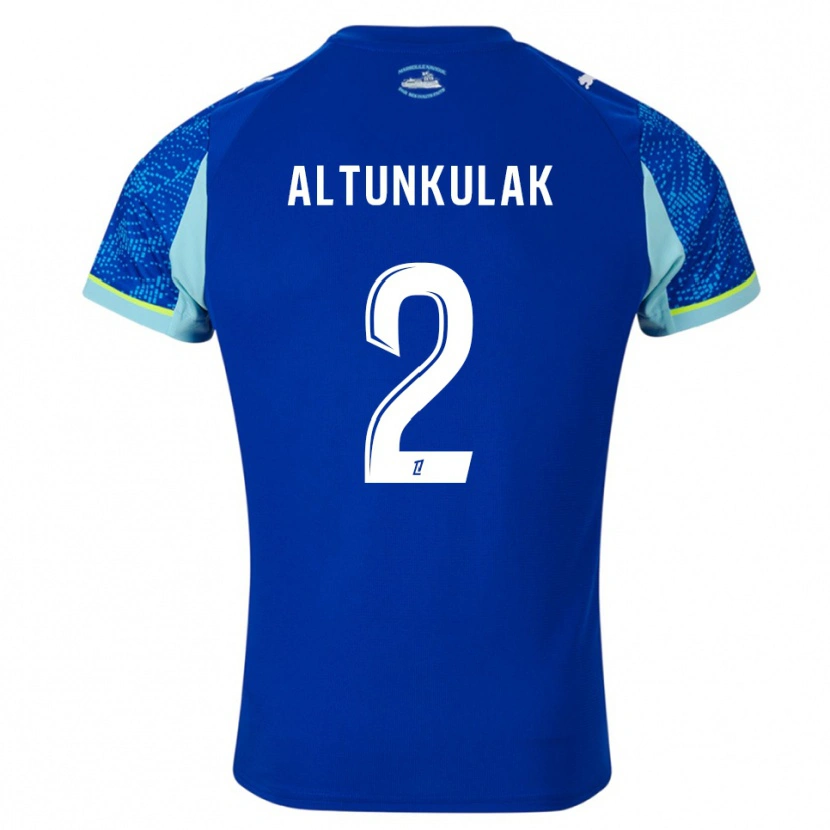 Danxen Damen Selen Altunkulak #2 Himmelblau Weiß Ausweichtrikot Trikot 2025/26 T-Shirt Österreich