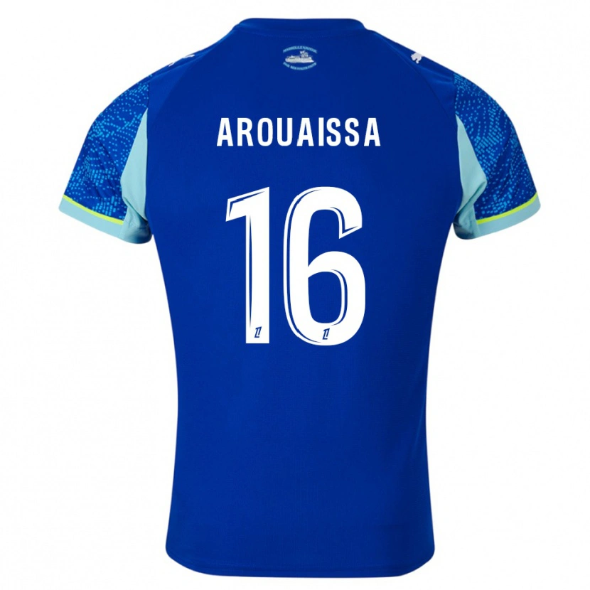 Danxen Damen Ines Arouaissa #16 Himmelblau Weiß Ausweichtrikot Trikot 2025/26 T-Shirt Österreich