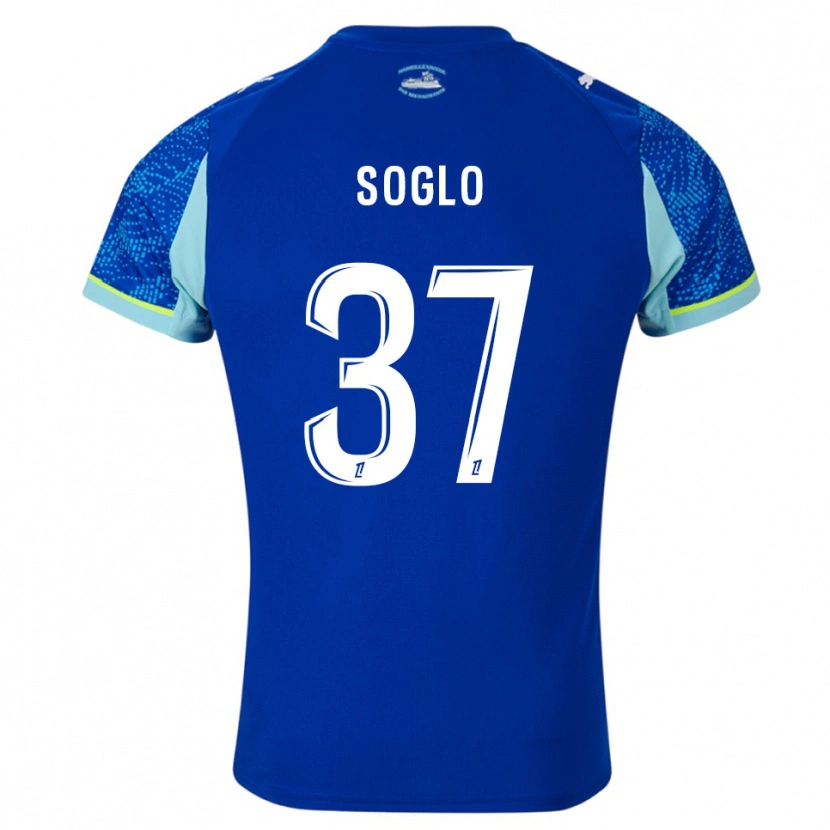 Danxen Damen Emran Soglo #37 Himmelblau Weiß Ausweichtrikot Trikot 2025/26 T-Shirt Österreich