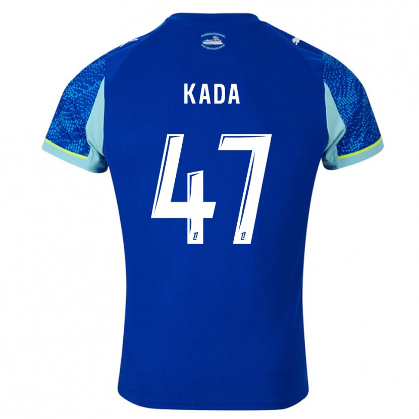 Danxen Damen Joakim Kada #47 Himmelblau Weiß Ausweichtrikot Trikot 2025/26 T-Shirt Österreich