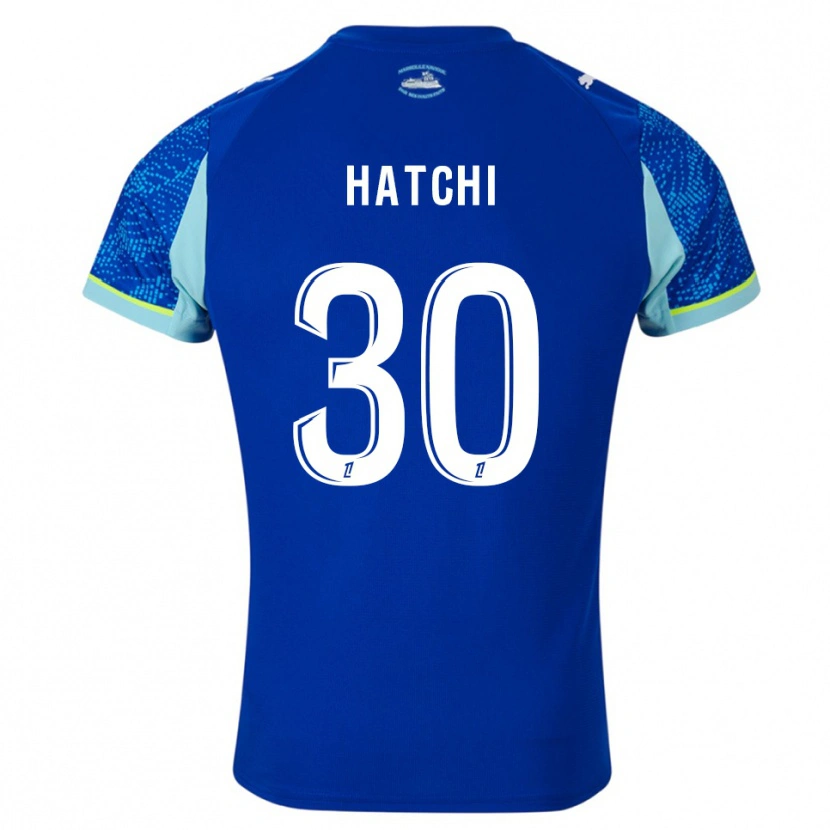 Danxen Damen Anaïs Hatchi #30 Himmelblau Weiß Ausweichtrikot Trikot 2025/26 T-Shirt Österreich