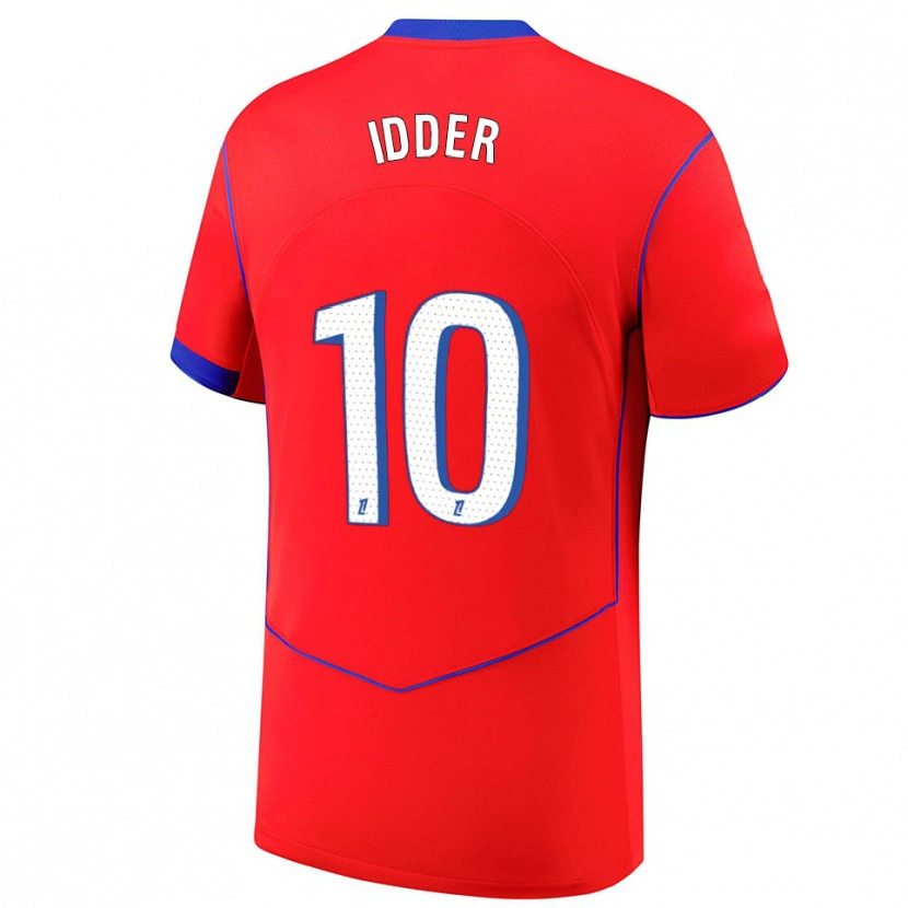 Danxen Damen Younes Idder #10 Rot Blau Weiß Ausweichtrikot Trikot 2025/26 T-Shirt Österreich