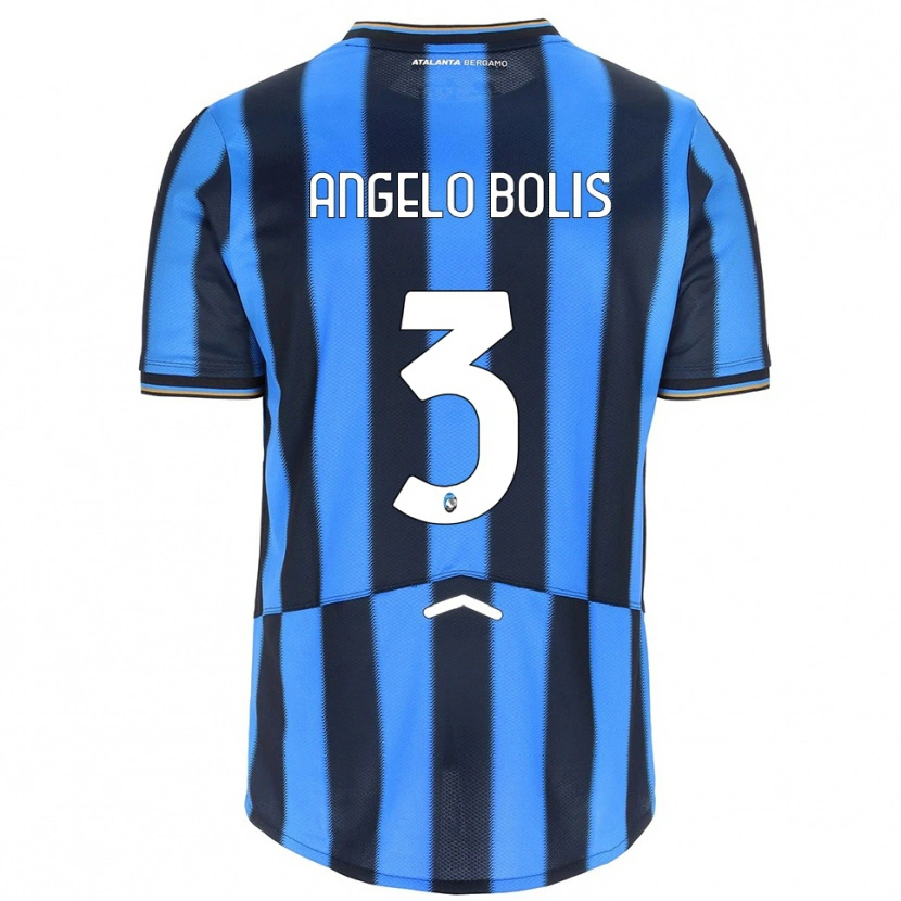 Danxen Kinder Tommaso Angelo Bolis #3 Himmelblau Schwarz Heimtrikot Trikot 2025/26 T-Shirt Österreich