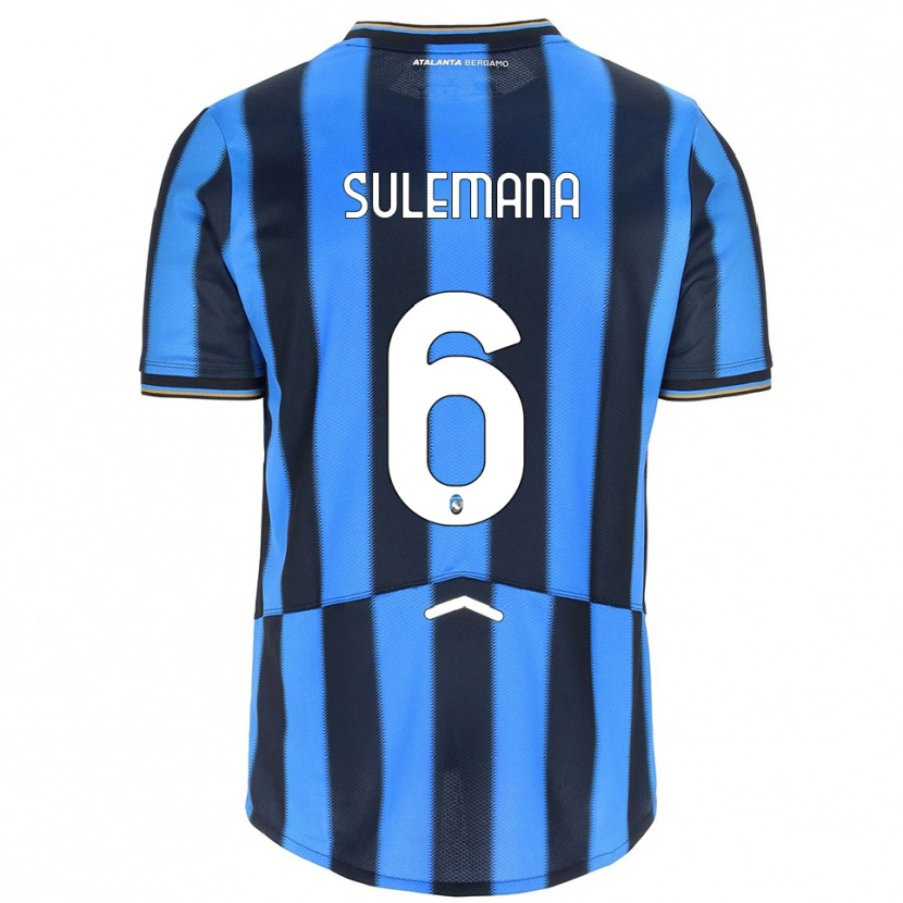 Danxen Kinder Ibrahim Sulemana #6 Himmelblau Schwarz Heimtrikot Trikot 2025/26 T-Shirt Österreich