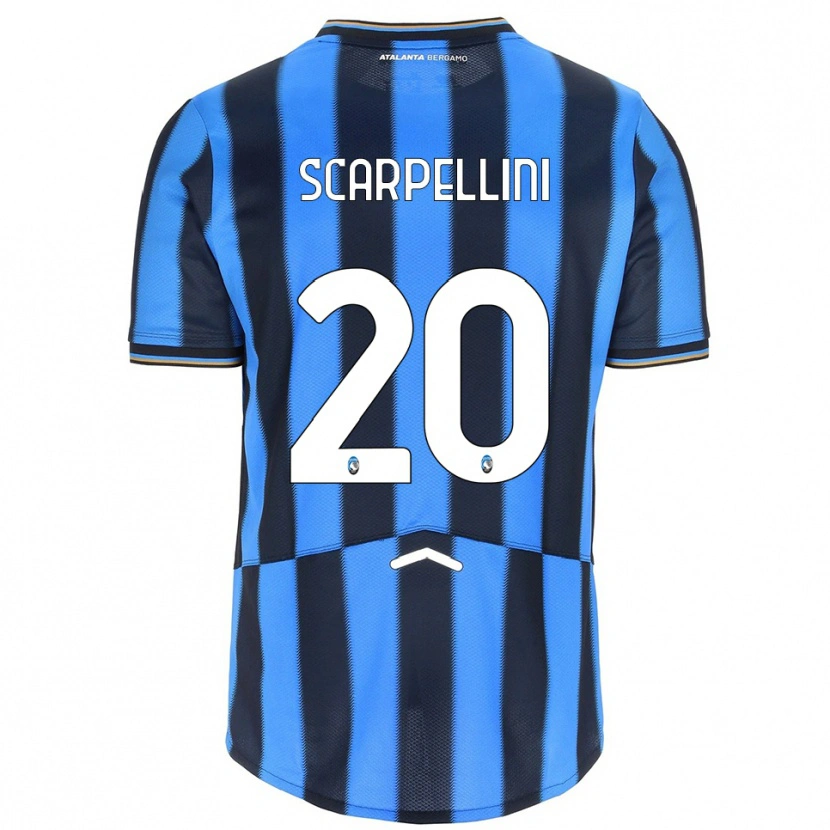 Danxen Kinder Andrea Scarpellini #20 Himmelblau Schwarz Heimtrikot Trikot 2025/26 T-Shirt Österreich
