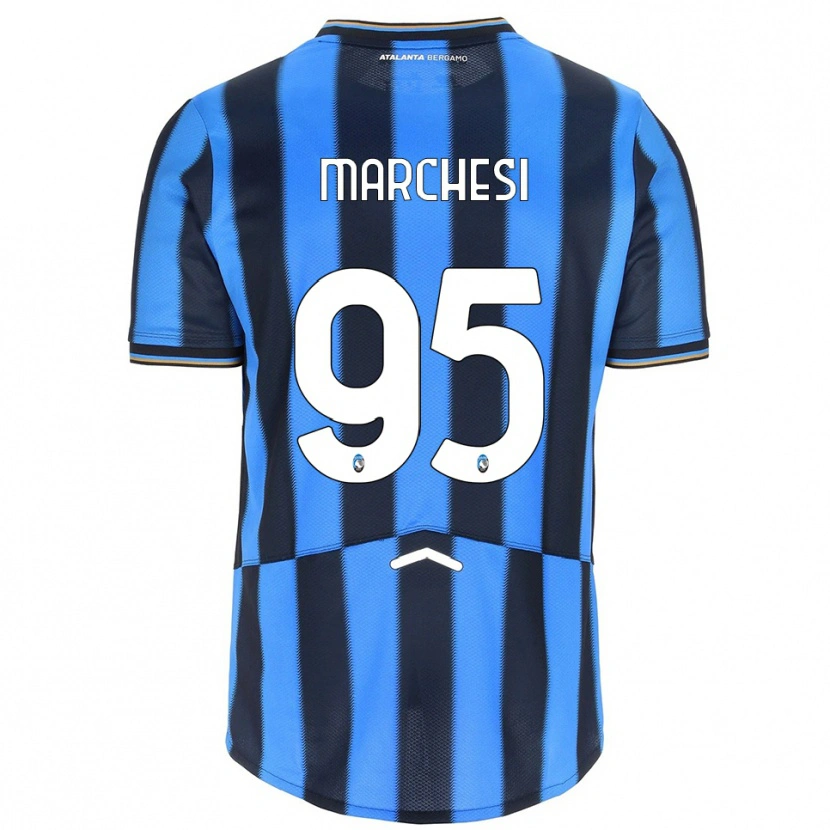 Danxen Kinder Silvia Marchesi #95 Himmelblau Schwarz Heimtrikot Trikot 2025/26 T-Shirt Österreich