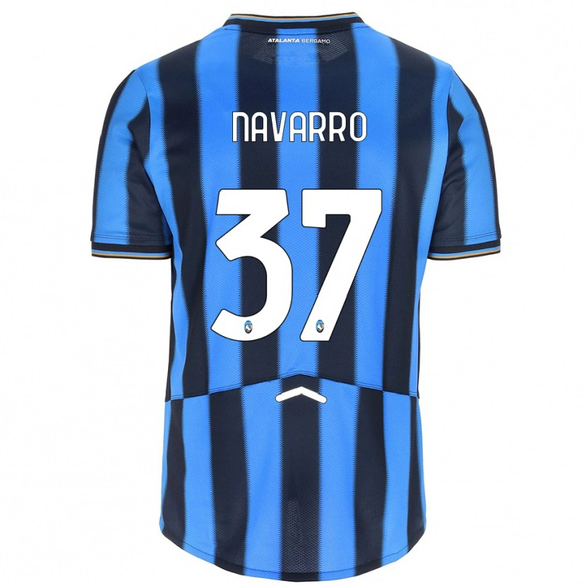 Danxen Kinder Albert Navarro #37 Himmelblau Schwarz Heimtrikot Trikot 2025/26 T-Shirt Österreich
