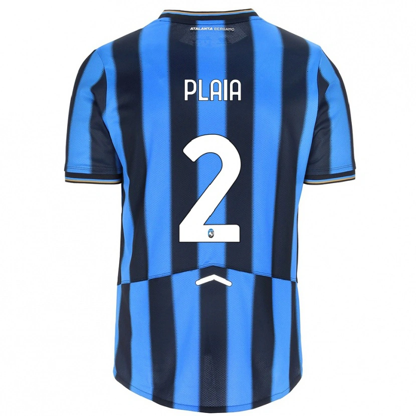 Danxen Kinder Matteo Plaia #2 Himmelblau Schwarz Heimtrikot Trikot 2025/26 T-Shirt Österreich
