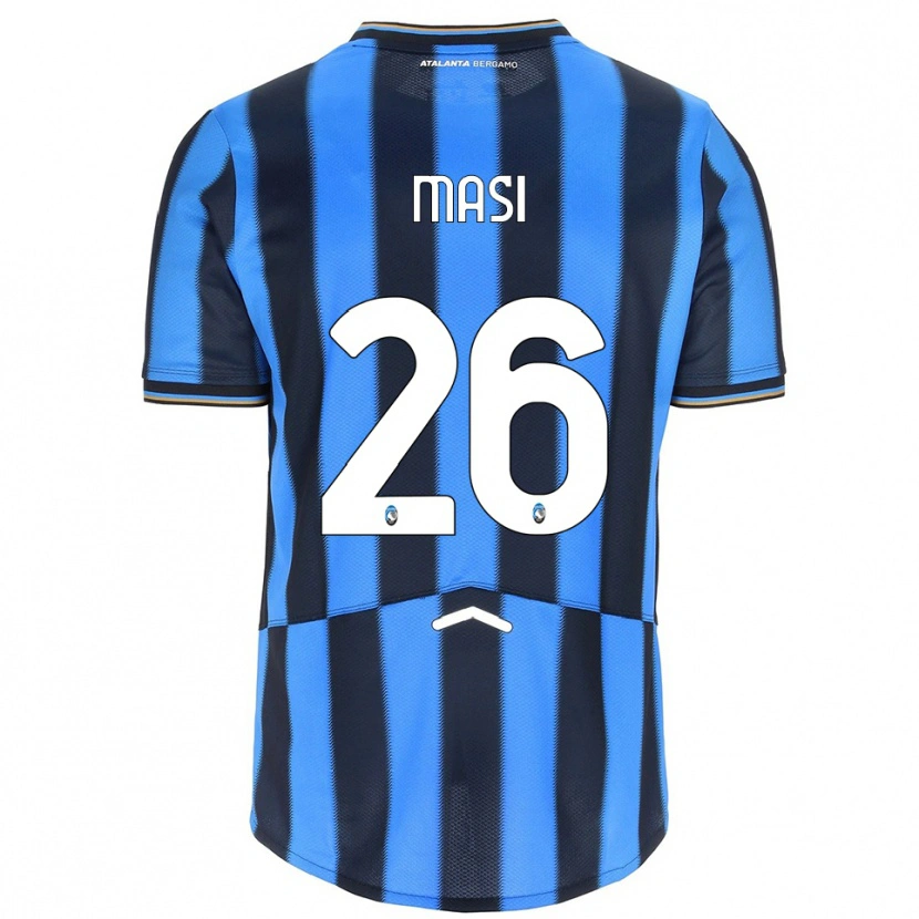 Danxen Kinder Alberto Masi #26 Himmelblau Schwarz Heimtrikot Trikot 2025/26 T-Shirt Österreich