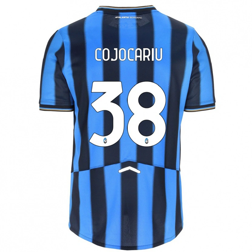 Danxen Kinder Raul Cojocariu #38 Himmelblau Schwarz Heimtrikot Trikot 2025/26 T-Shirt Österreich