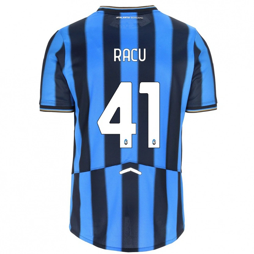 Danxen Kinder Andrei Racu #41 Himmelblau Schwarz Heimtrikot Trikot 2025/26 T-Shirt Österreich