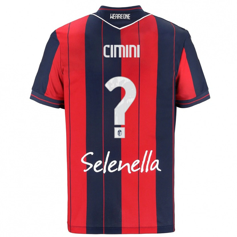 Danxen Kinder Linda Tucceri Cimini #0 Rot Marineblau Heimtrikot Trikot 2025/26 T-Shirt Österreich