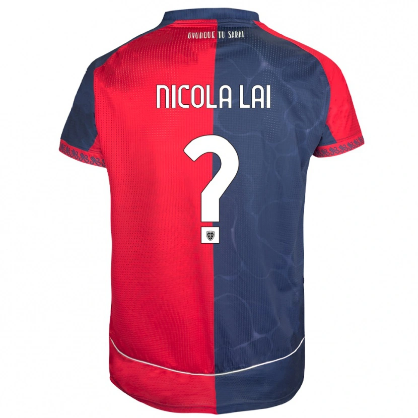 Danxen Kinder Nicola Lai #0 Rot Marineblau Heimtrikot Trikot 2025/26 T-Shirt Österreich