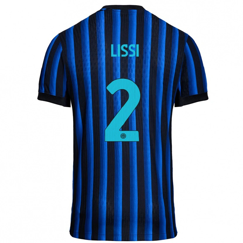 Danxen Kinder Thomas Lissi #2 Schwarz Blau Heimtrikot Trikot 2025/26 T-Shirt Österreich