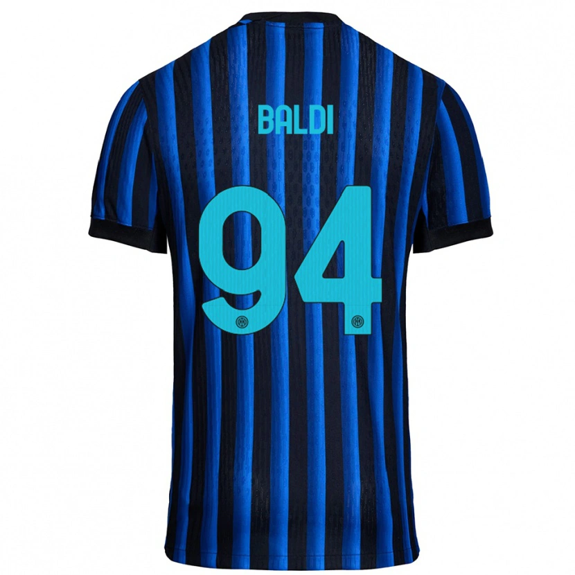 Danxen Kinder Rachele Baldi #94 Schwarz Blau Heimtrikot Trikot 2025/26 T-Shirt Österreich