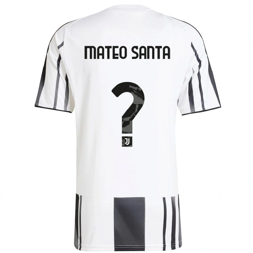 Danxen Kinder Mateo Santa Maria #0 Weiß Schwarz Heimtrikot Trikot 2025/26 T-Shirt Österreich