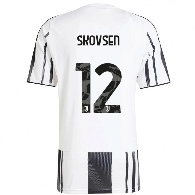 Danxen Kinder Matilde Lundorf Skovsen #12 Weiß Schwarz Heimtrikot Trikot 2025/26 T-Shirt Österreich