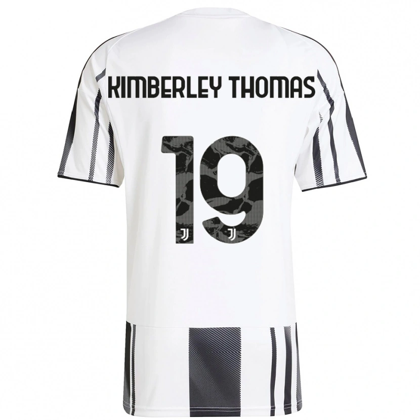 Danxen Kinder Lindsey Kimberley Thomas #19 Weiß Schwarz Heimtrikot Trikot 2025/26 T-Shirt Österreich