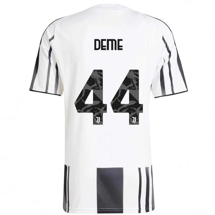 Danxen Kinder Serigne Deme #44 Weiß Schwarz Heimtrikot Trikot 2025/26 T-Shirt Österreich