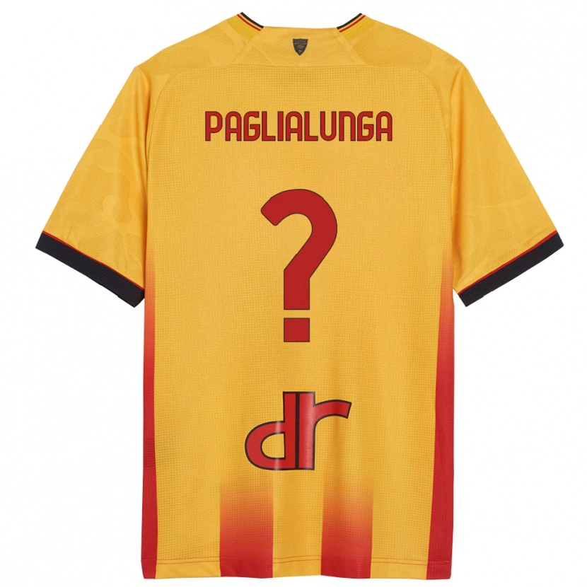 Danxen Kinder Robert Paglialunga #0 Gelb Orange Heimtrikot Trikot 2025/26 T-Shirt Österreich