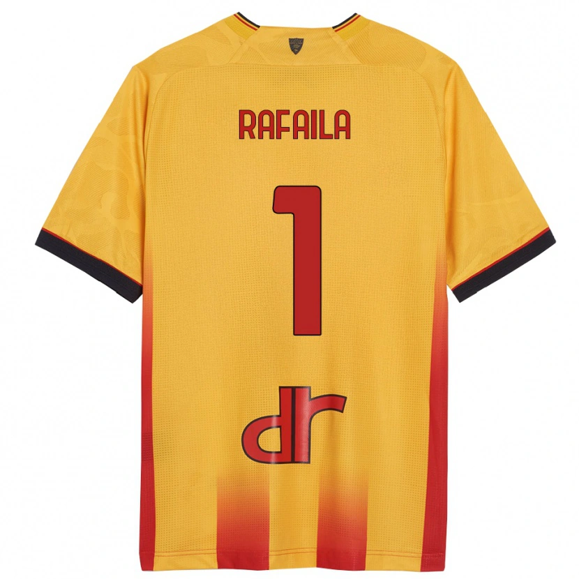 Danxen Kinder Vlad Răfăilă #1 Gelb Orange Heimtrikot Trikot 2025/26 T-Shirt Österreich