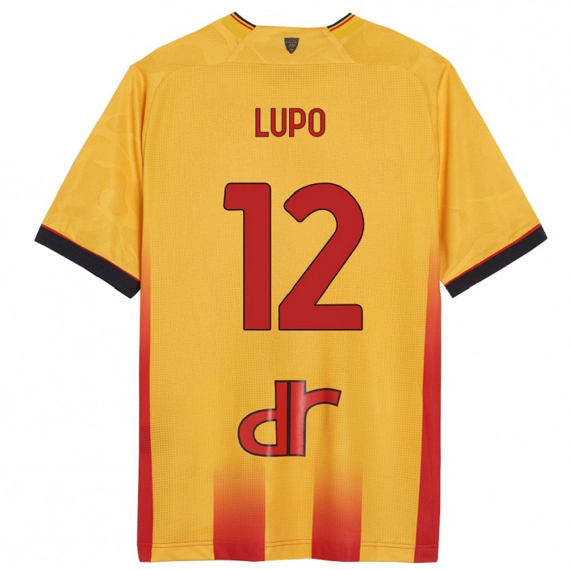 Danxen Kinder Christian Lupo #12 Gelb Orange Heimtrikot Trikot 2025/26 T-Shirt Österreich