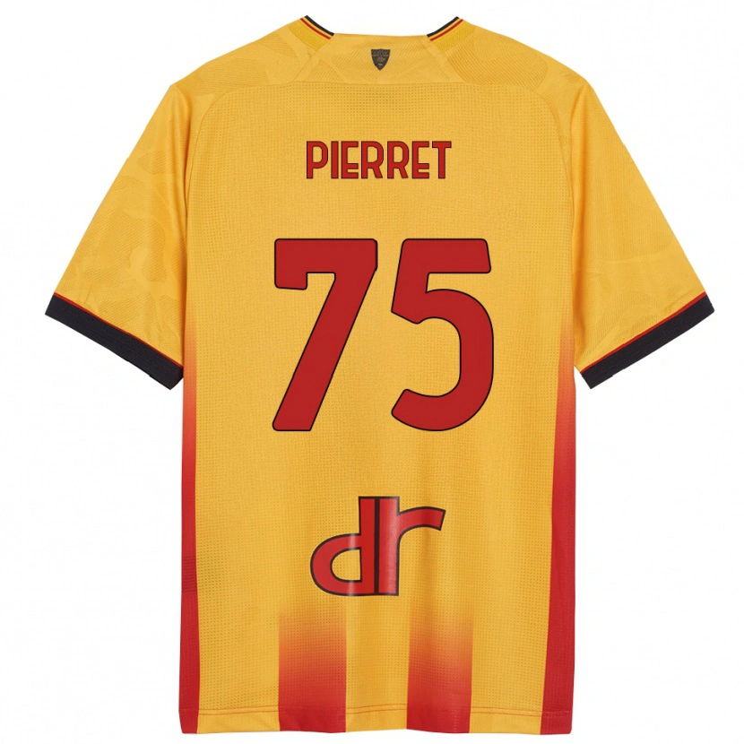 Danxen Kinder Balthazar Pierret #75 Gelb Orange Heimtrikot Trikot 2025/26 T-Shirt Österreich
