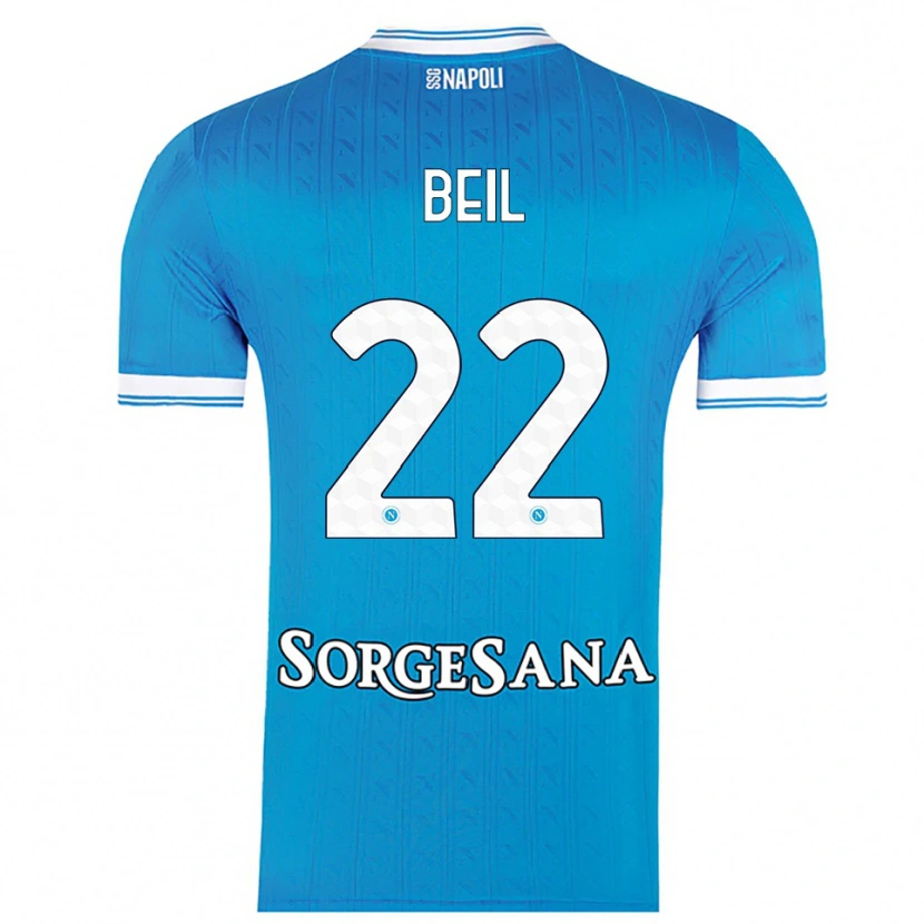 Danxen Kinder Vivien Beil #22 Himmelblau Weiß Heimtrikot Trikot 2025/26 T-Shirt Österreich