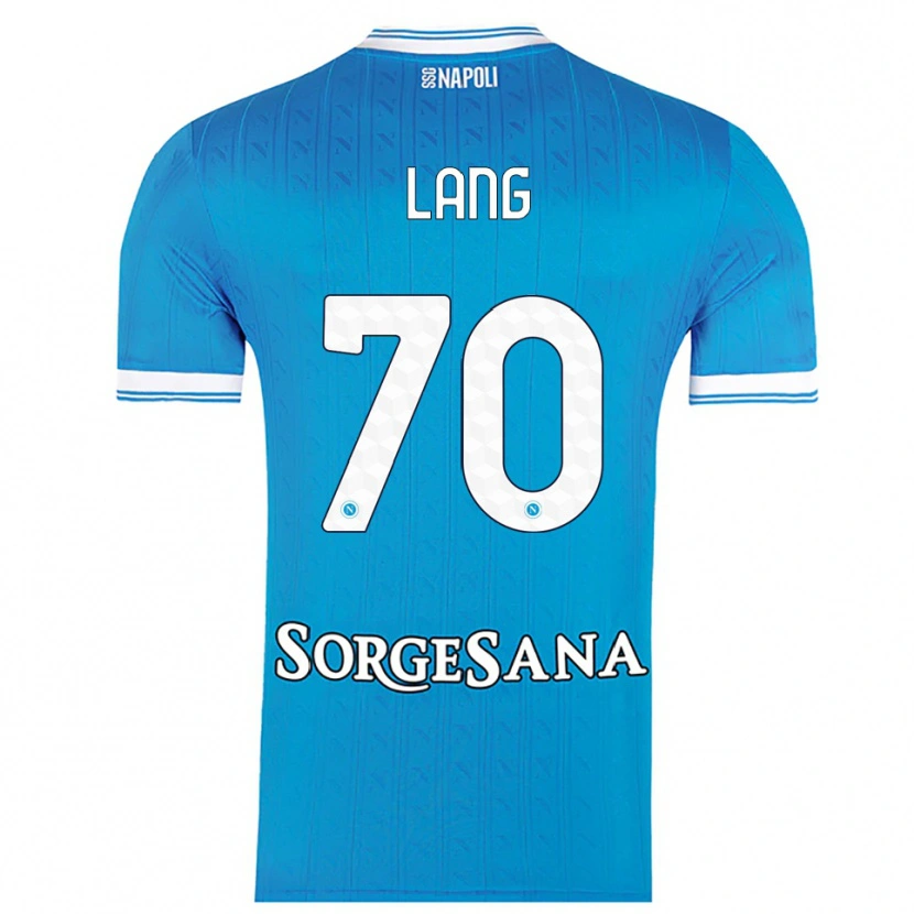 Danxen Kinder Noa Lang #70 Himmelblau Weiß Heimtrikot Trikot 2025/26 T-Shirt Österreich