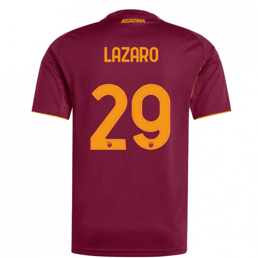 Danxen Kinder Paloma Lazaro #29 Burgunderrot Orange Heimtrikot Trikot 2025/26 T-Shirt Österreich