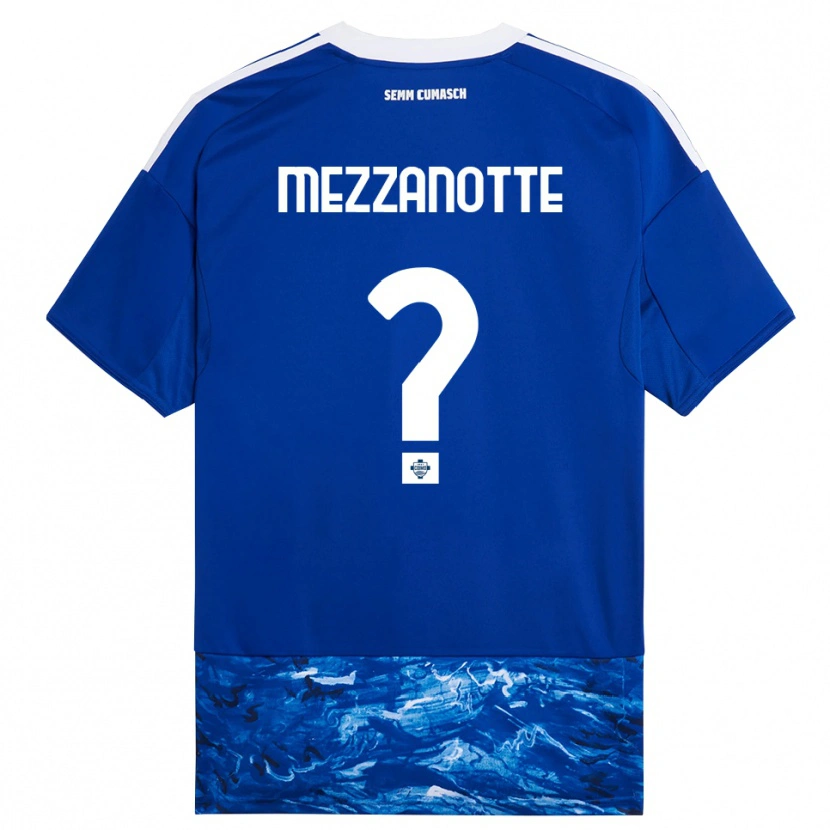 Danxen Kinder Davide Mezzanotte #0 Blau Weiß Heimtrikot Trikot 2025/26 T-Shirt Österreich