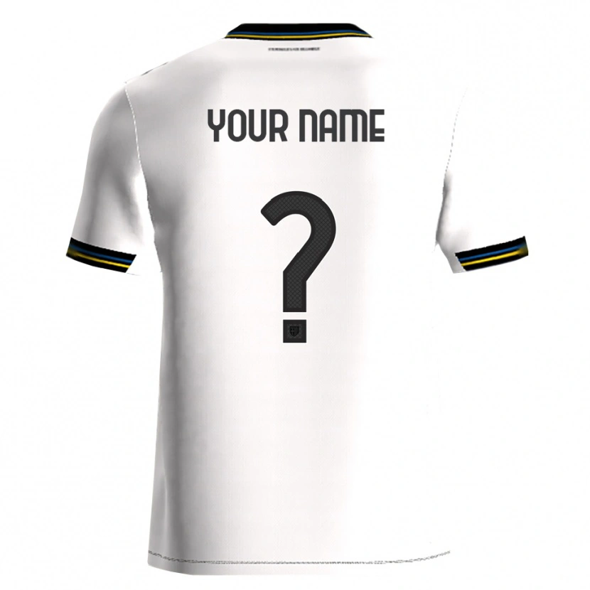 Danxen Kinder Ihren Namen #0 Weiß Schwarz Heimtrikot Trikot 2025/26 T-Shirt Österreich