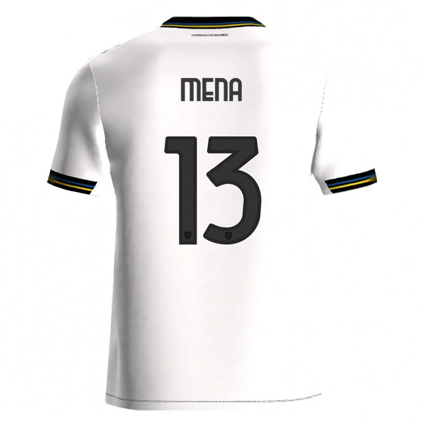 Danxen Kinder Marlon Mena #13 Weiß Schwarz Heimtrikot Trikot 2025/26 T-Shirt Österreich
