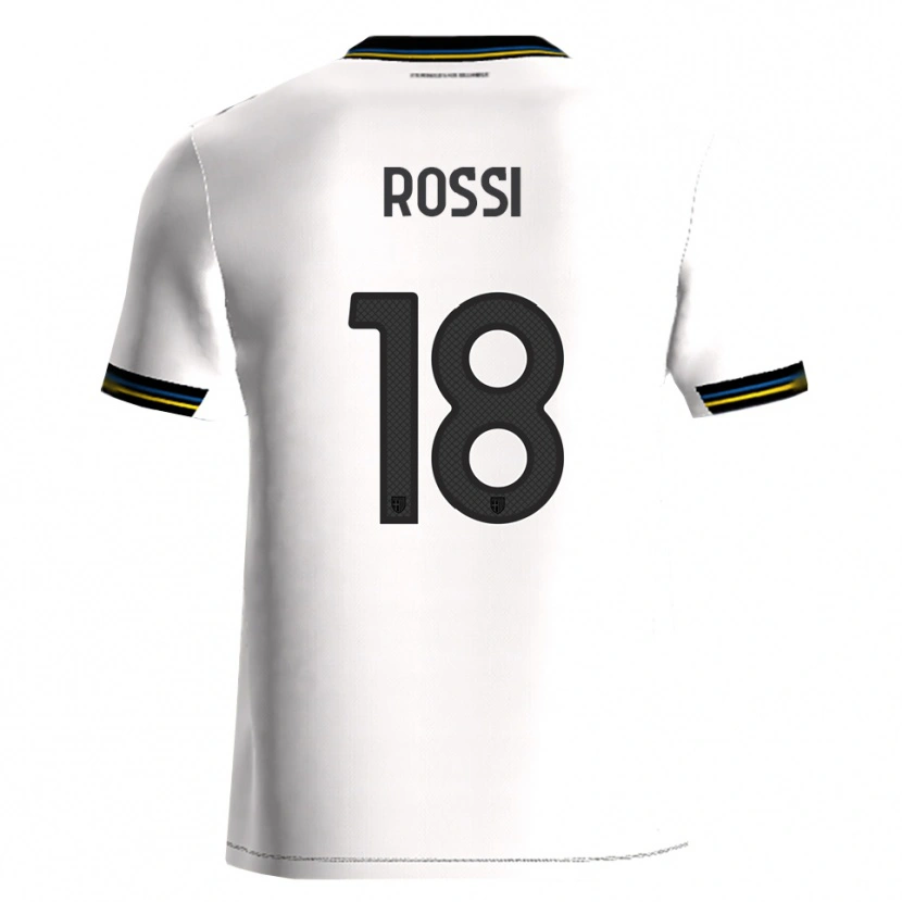 Danxen Kinder Diego Rossi #18 Weiß Schwarz Heimtrikot Trikot 2025/26 T-Shirt Österreich