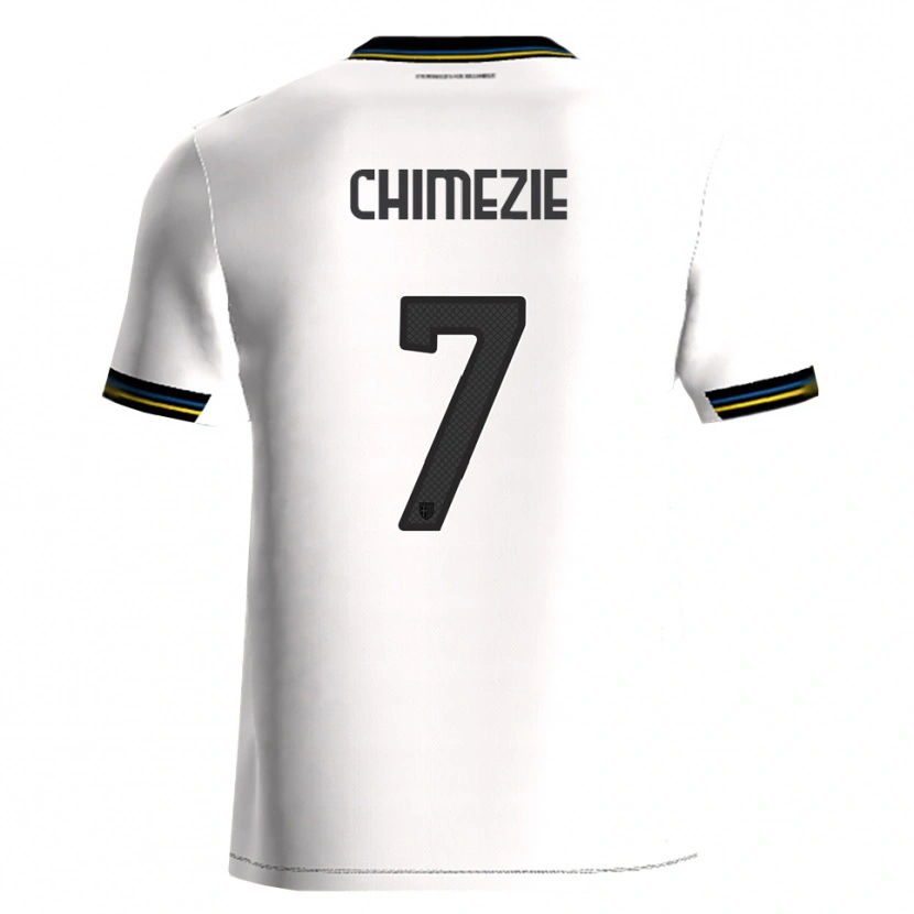 Danxen Kinder Giorgio Chimezie #7 Weiß Schwarz Heimtrikot Trikot 2025/26 T-Shirt Österreich
