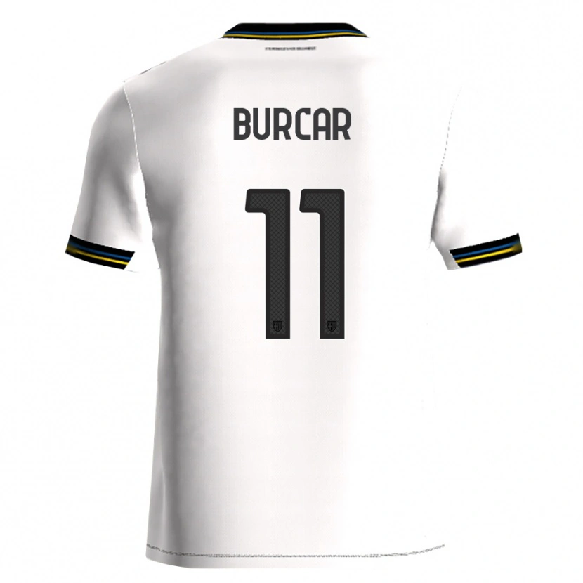 Danxen Kinder Andrija Burcar #11 Weiß Schwarz Heimtrikot Trikot 2025/26 T-Shirt Österreich